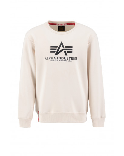 Bluza Alpha Industries Basic Sweater jet stream white