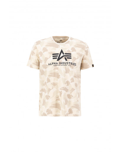 Koszulka Alpha Industries Basic T-Shirt Camo sand camo