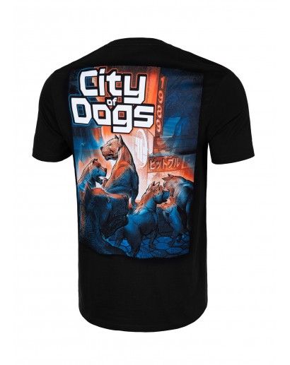 Koszulka Pitbull City of Dogs 24 black
