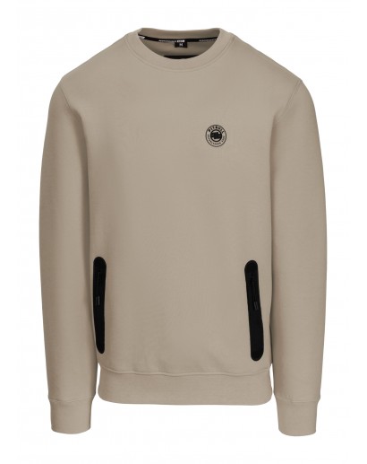Bluza Pitbull Dogwood Crewneck dark sand