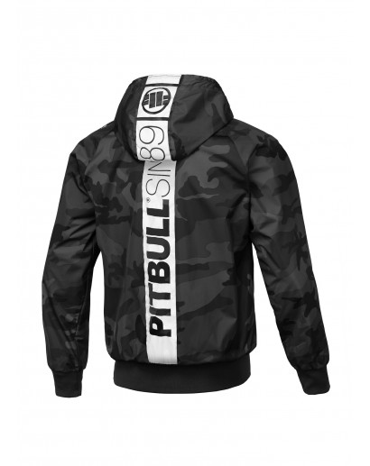 Kurtka wiosenna Pitbull Athletic Hilltop all black camo