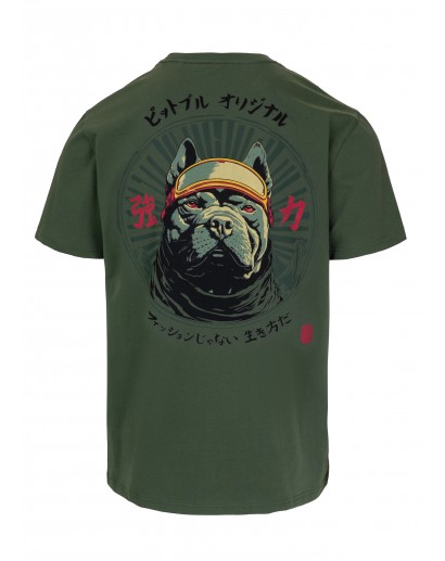 Koszulka Pitbull Mt Fuji 170 sage green