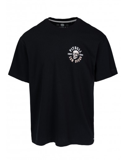 Koszulka Pitbull Skull Logo 210 Loose Fit off black