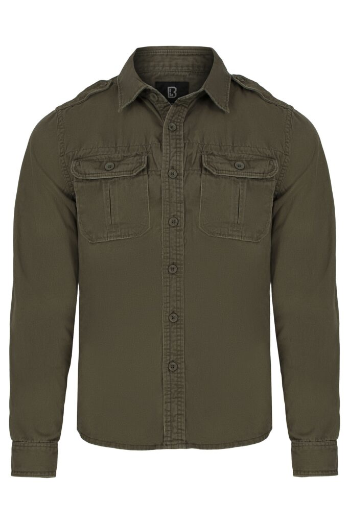 Koszula Brandit Vintage Shirt longsleeve olive
